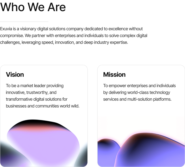 Vision and Mission